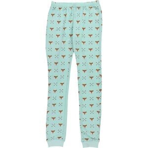 Cosmic Love Girls Fox Pajama Jogger Pants, Green, Big Kids (8-20), M (10), DM
